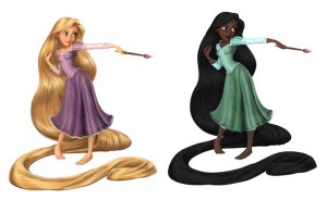 Mis siis kui Rapunzel oleks mustanahaline?Foto: Deviant Art